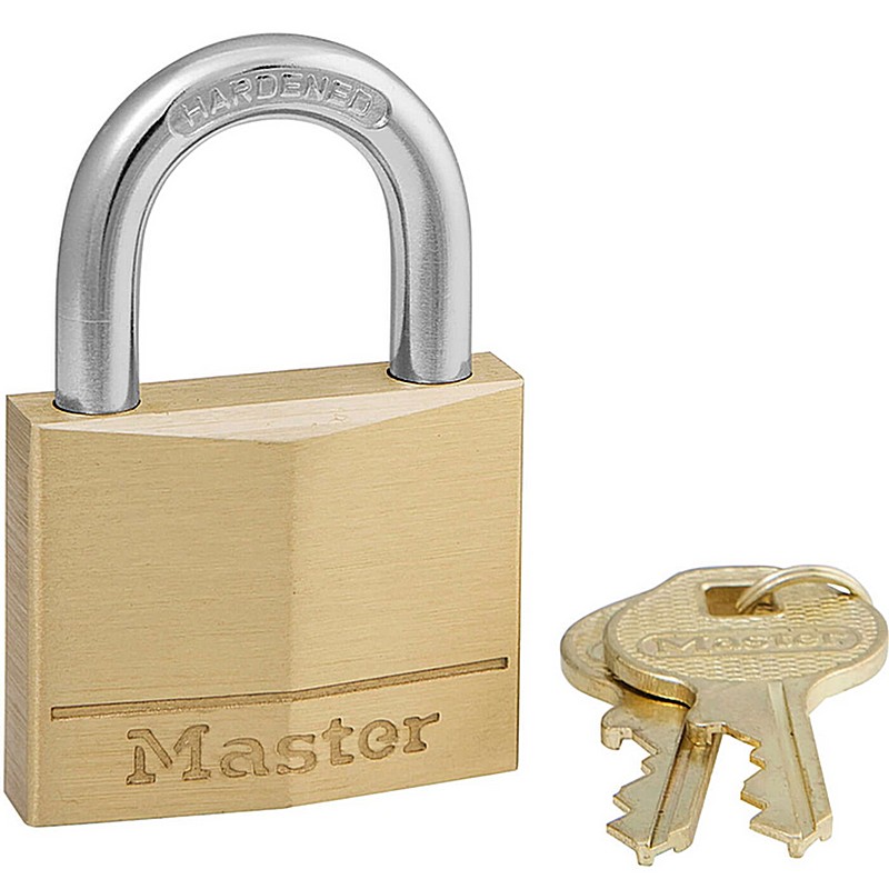 Master Lock Brass 4-Pin Cylinder Padlock