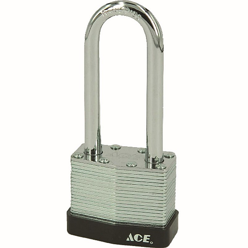 Ace Steel 1 5/16 x 1 9/16" Double Locking Padlock