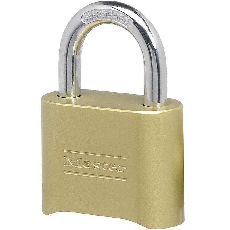 Master Lock 1 11/16 x 7/8" Steel Double Locking Padlock