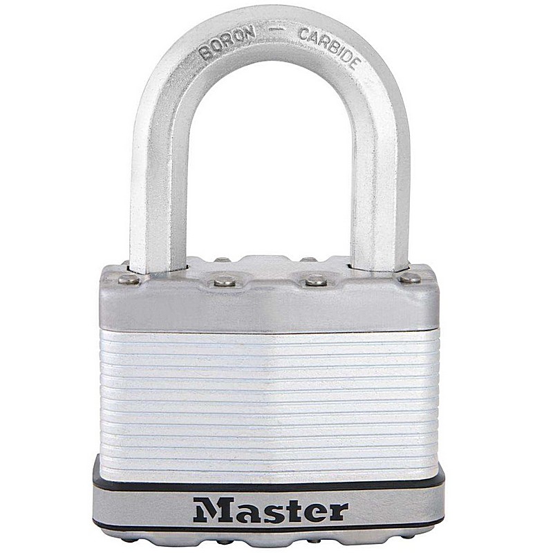 Master Lock Magnum 2 x 1.25" Steel Dual Ball Bearing Locking Padlock