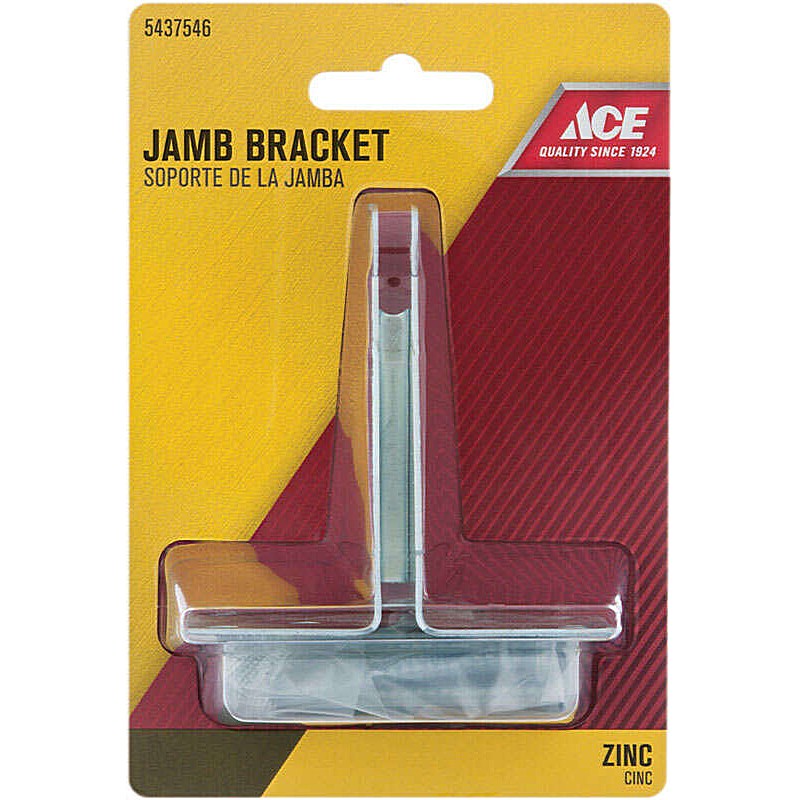 Ace Silver Steel Jamb Bracket