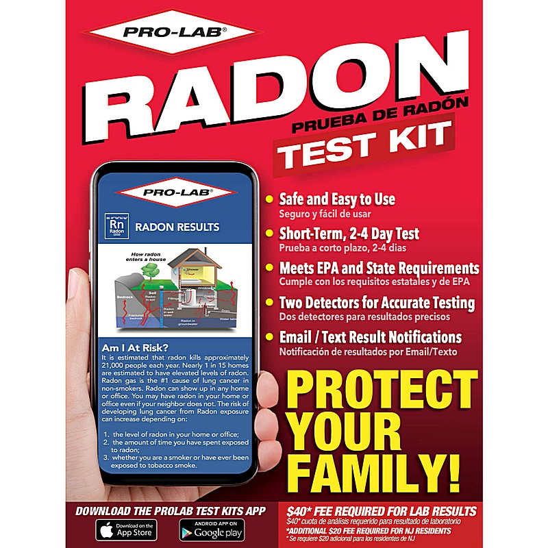 Pro-Lab Radon Gas Test Kit