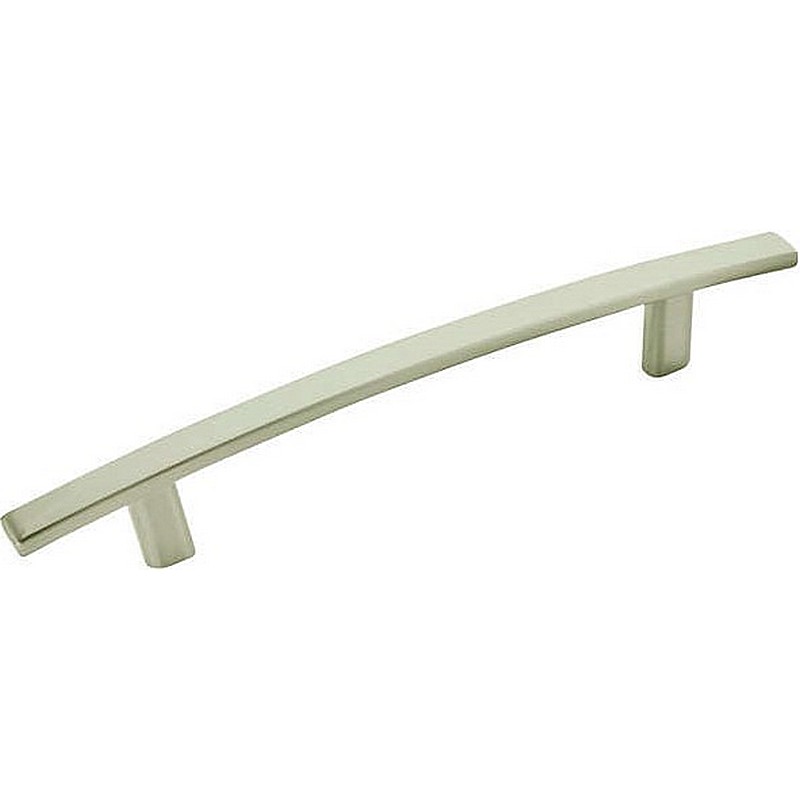 Contemporary Arch Cabinet Pull Satin Nickel 5 1/16 in