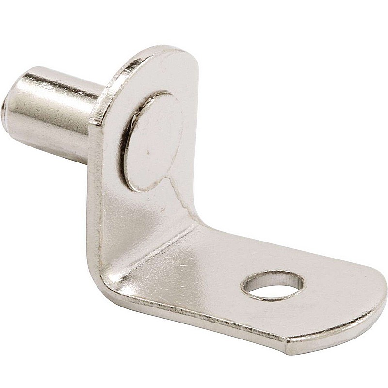 Silver Steel Shelf Support Peg 0.625 in