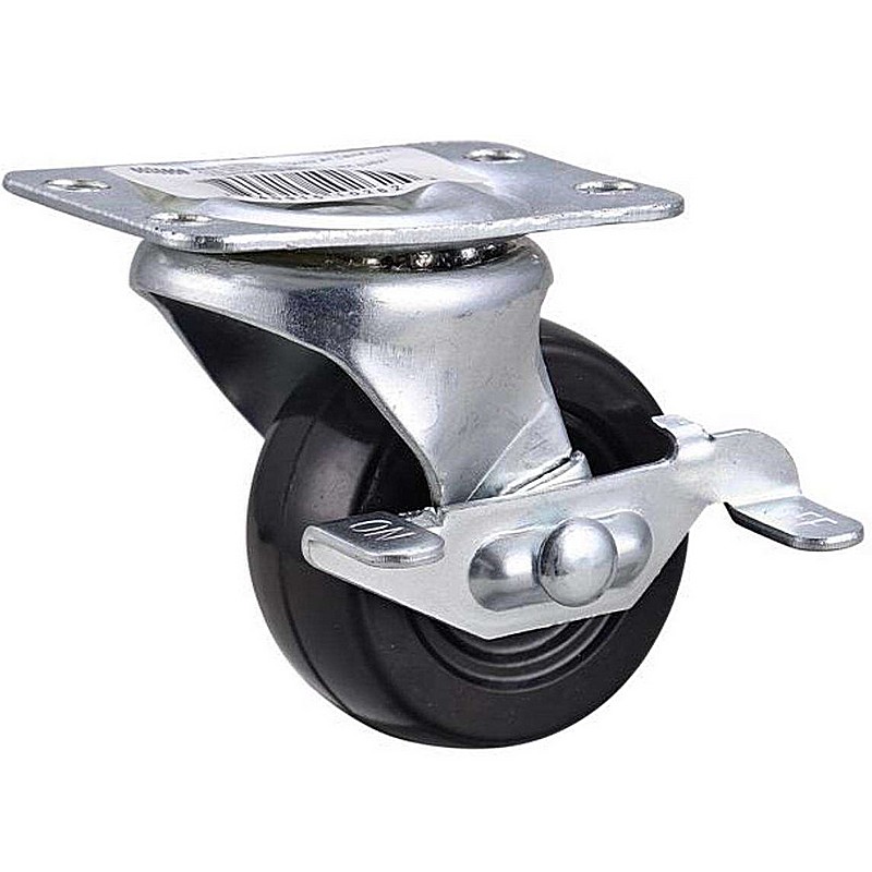 Swivel Soft Rubber Caster 2 in 90 lb