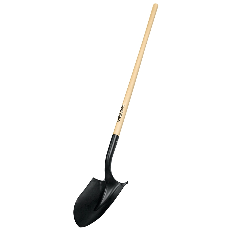 Landscapers Select Round Point Shovel Wood Handle