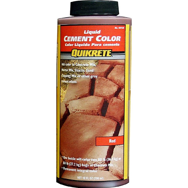 Quikrete Liquid Cement Color Red 10 oz