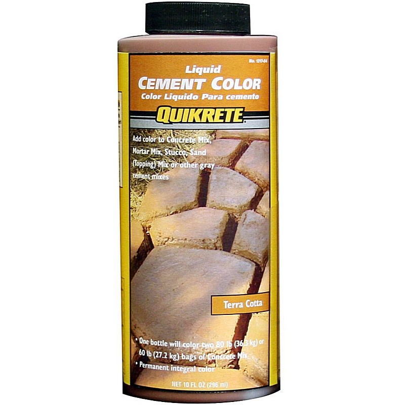 Quikrete Liquid Cement Color Terra Cotta 10 oz