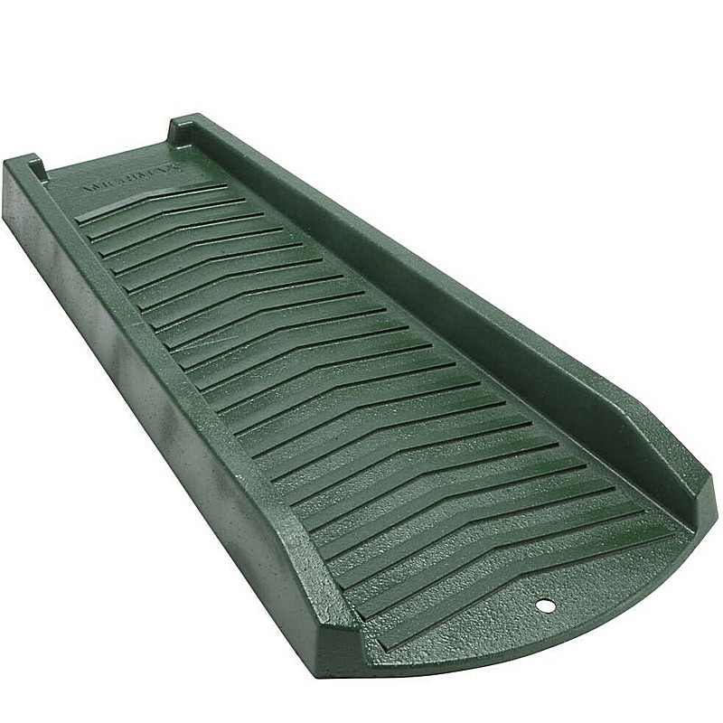 Green Vinyl Splash Block 11.5 x 24 in