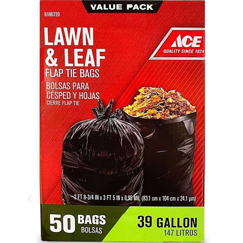 Ace Lawn & Leaf Bags 39 gal