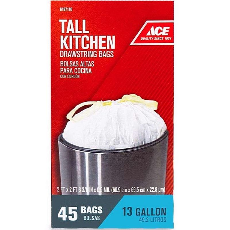 Ace Tall Kitchen Bags 13 gal