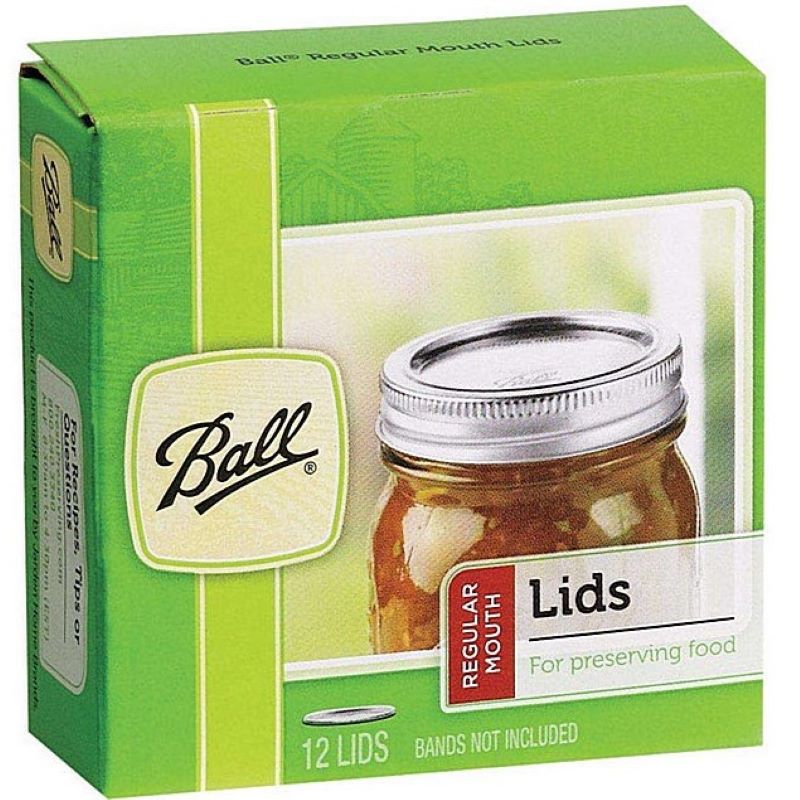 Ball Regular Mouth Canning Lids 12 Ct