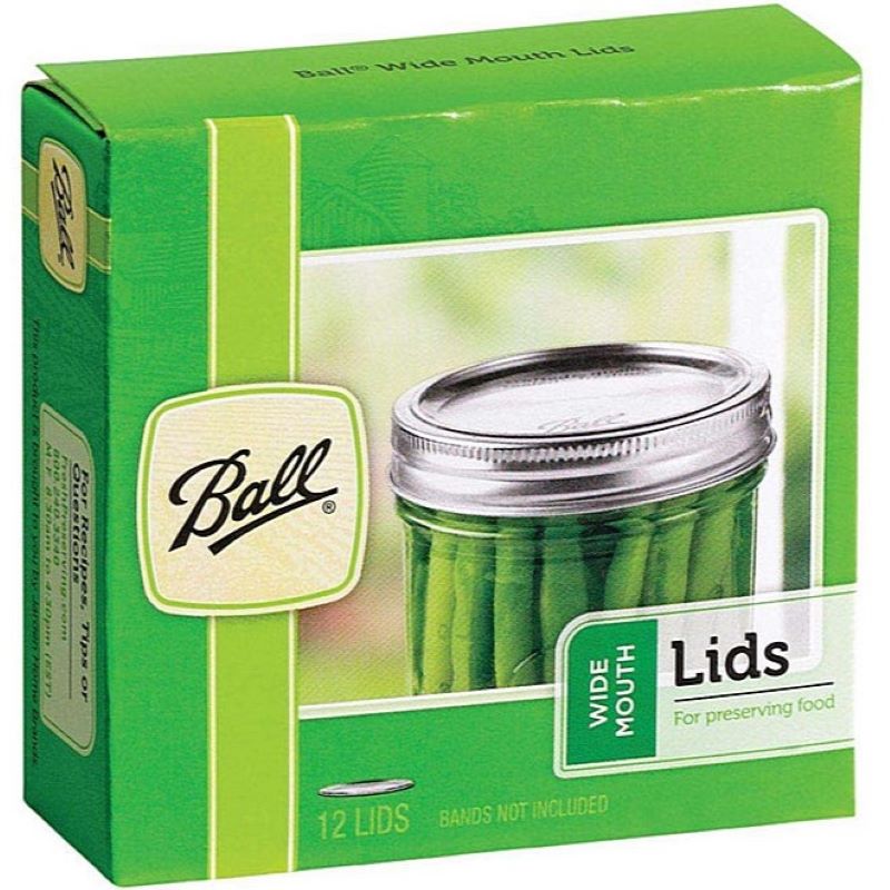 Ball Wide Mouth Canning Lids 12 Ct