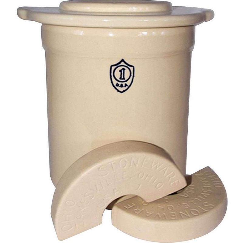 Stoneware Crock Set 1 gal