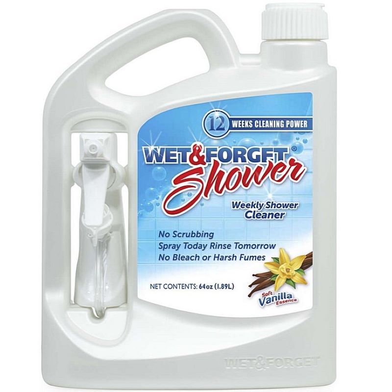 Wet & Forget Shower Cleaner Spray Vanilla Scent 64 oz