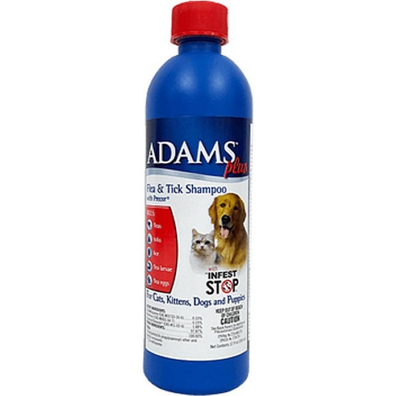 Adams Plus Shampoo with Precor 12 oz