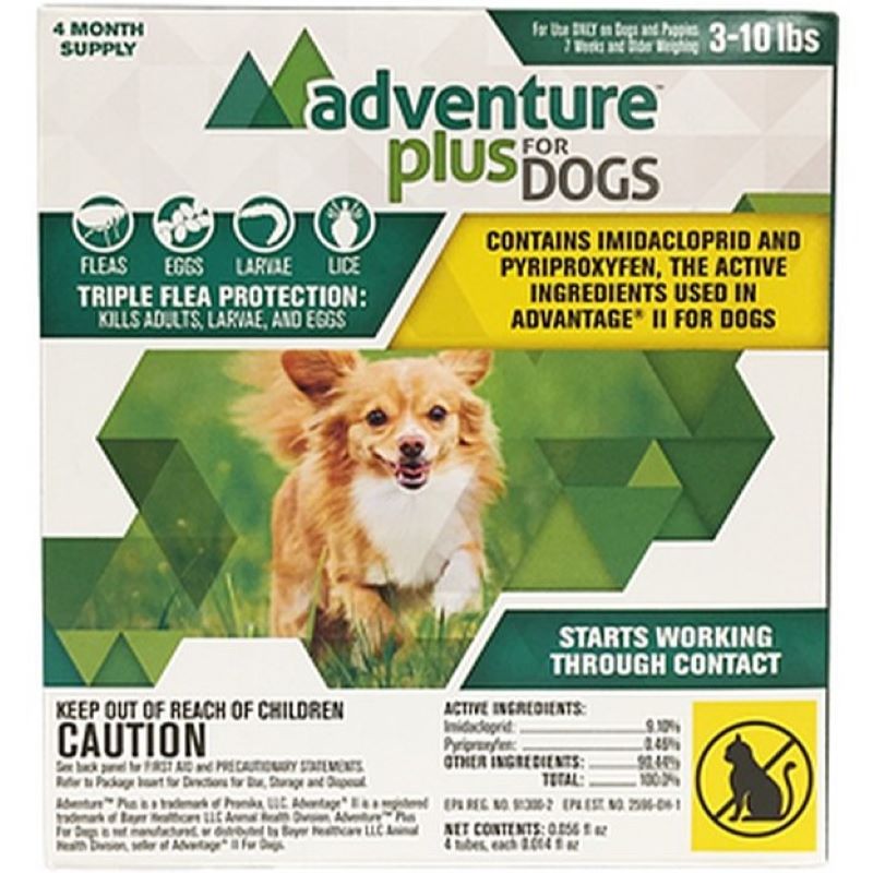 Adventure Plus for Dogs 3-10 lb