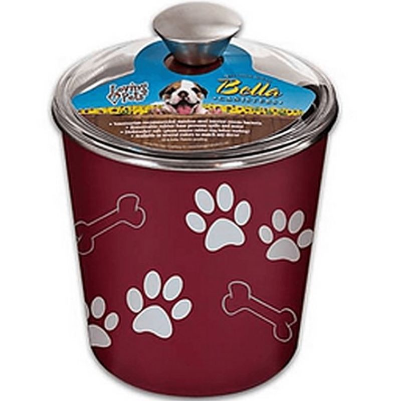 Bella Merlot Dog Treat Canister