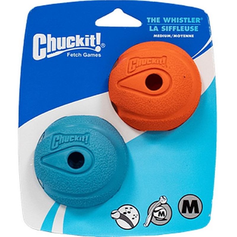 ChuckIt The Whistler Ball 2 Ct