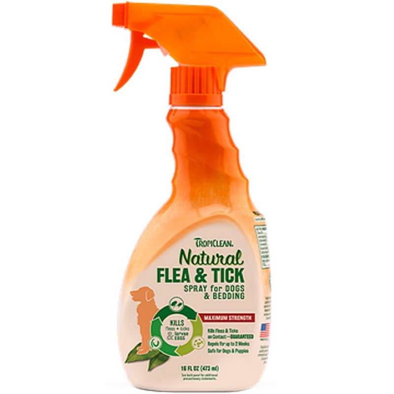 Natural Flea & Tick Home Spray for Dogs & Bedding 16 oz