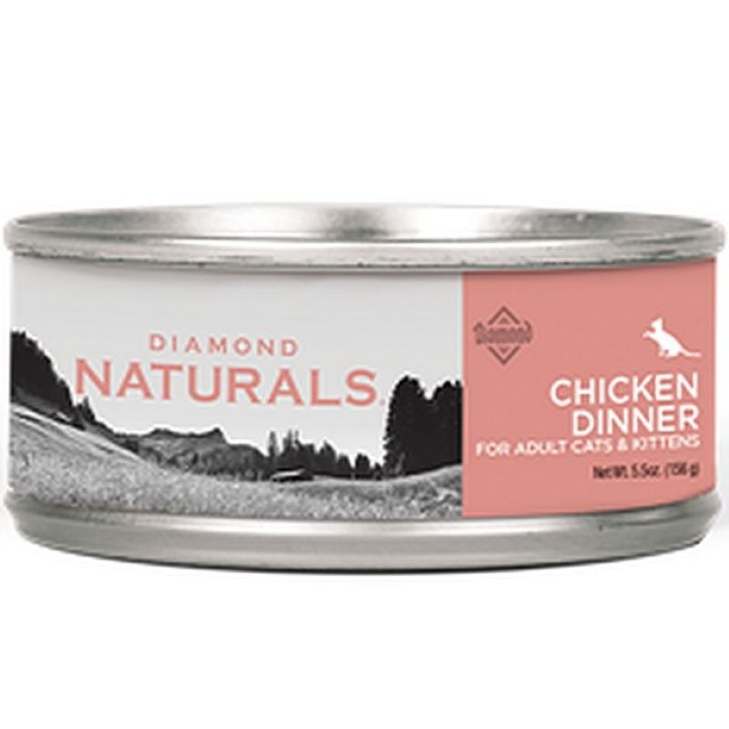 Naturals Canned Cat Food Chicken 5.5 oz
