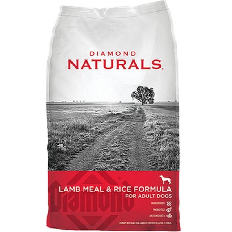 Naturals Dog Food Lamb/Rice 20 lb