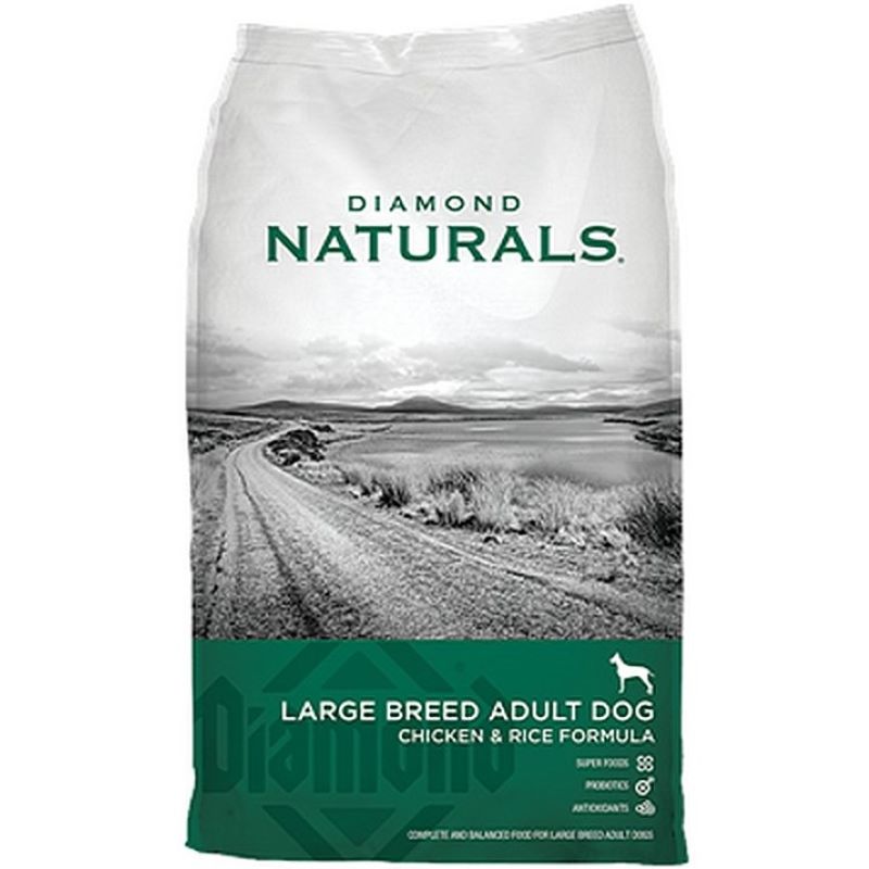 Naturals Large Breed Chicken/Rice Dog Food 40 lb