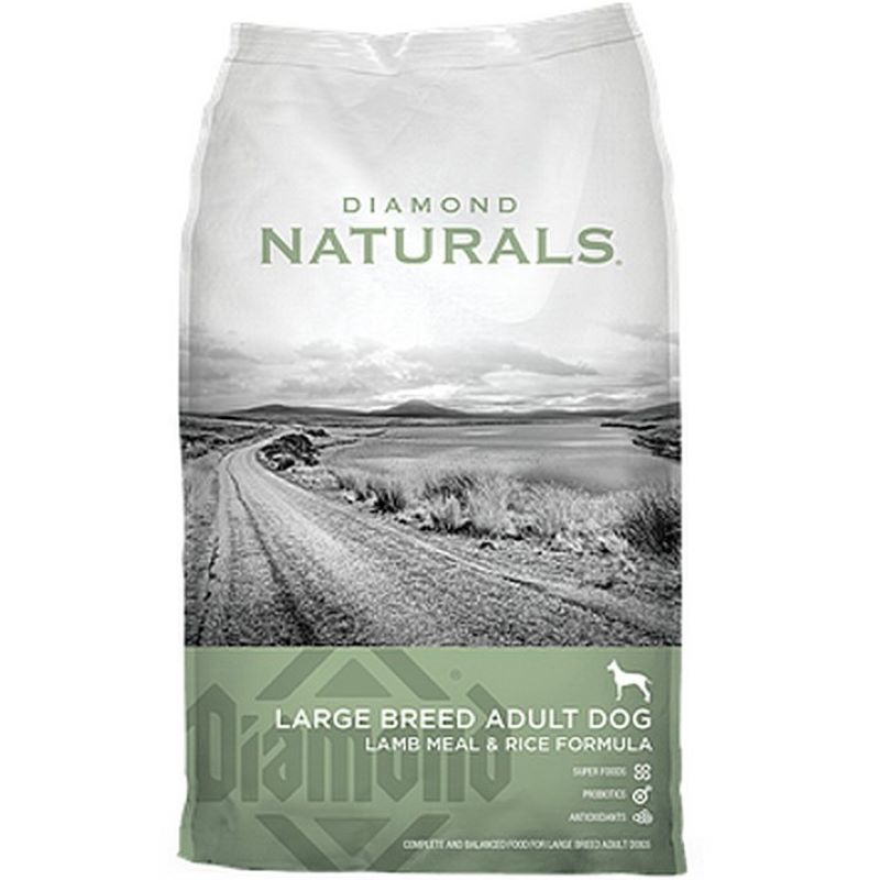 Naturals Large Breed Dog Food Lamb/Rice 40 lb