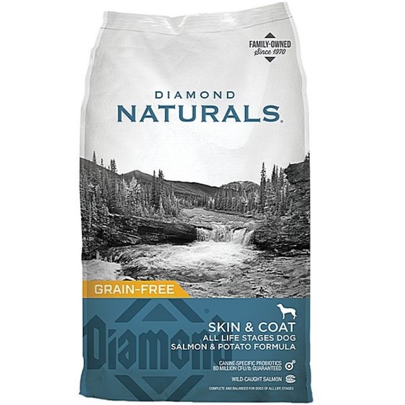 Naturals Skin & Coat Dog Food Salmon/Potato 30 lb