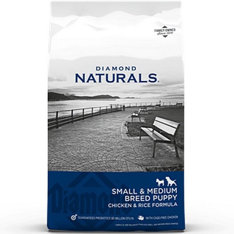 Naturals Small/Medium Breed Puppy Food Chicken/Rice 18 lb