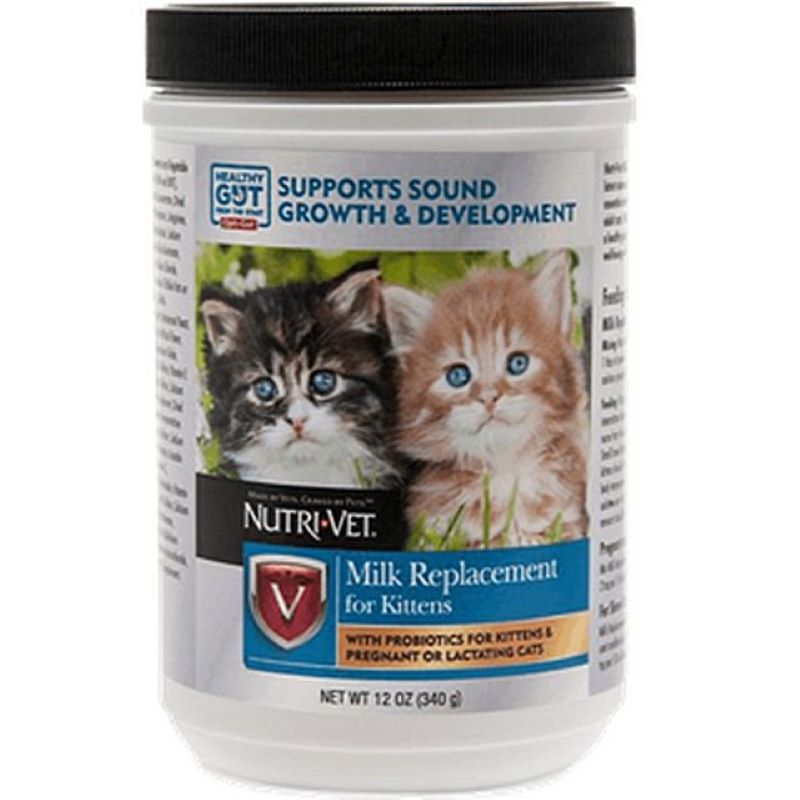 NutriVet Kitten Milk Replacer Powder 12 oz