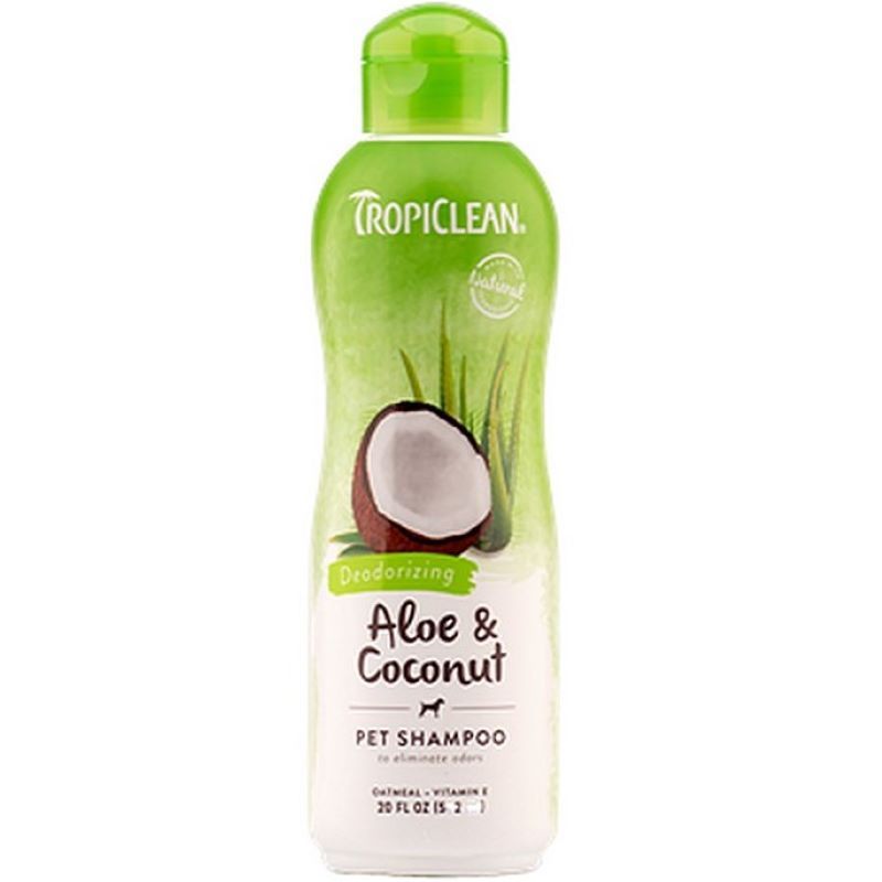 TropiClean Aloe & Coconut Shampoo 20 oz