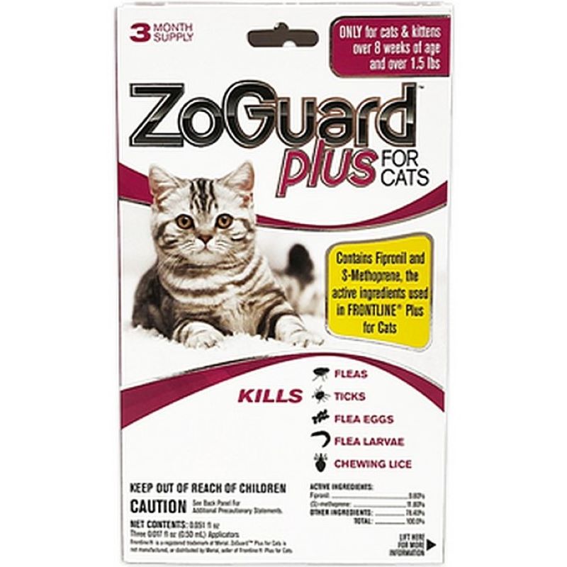 ZoGuard Plus for Cats 1.5 lb+