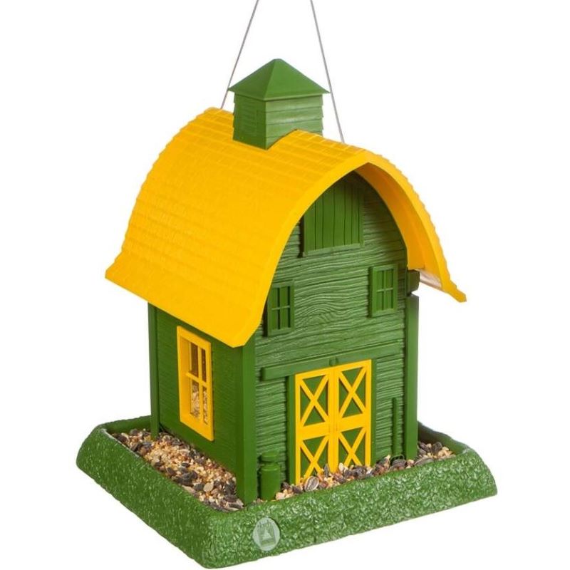 Green Barn Bird Feeder 4 Ports 5 lb