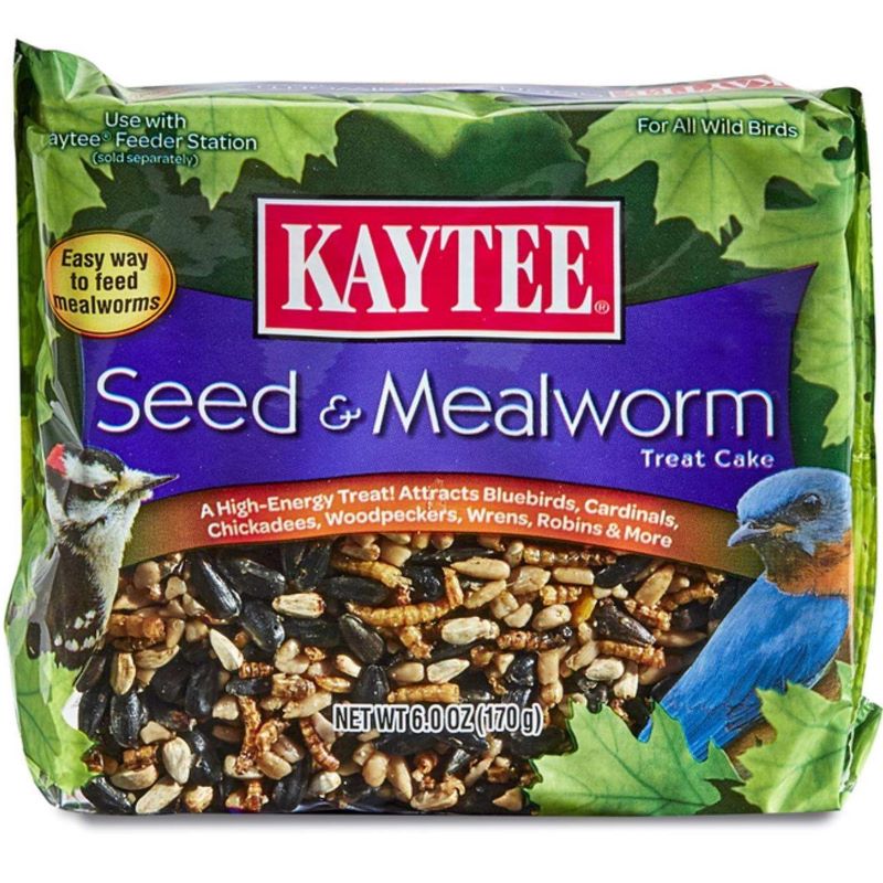 Seed & Mealworm Treat Cake 6 oz