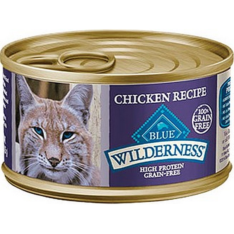 Blue Wild Canned Chicken Cat Food 5.5 oz