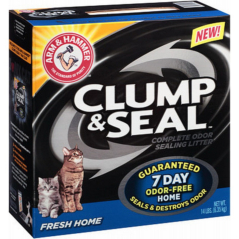 Arm & Hammer Clump & Seal No Scent Cat Litter 14 lb