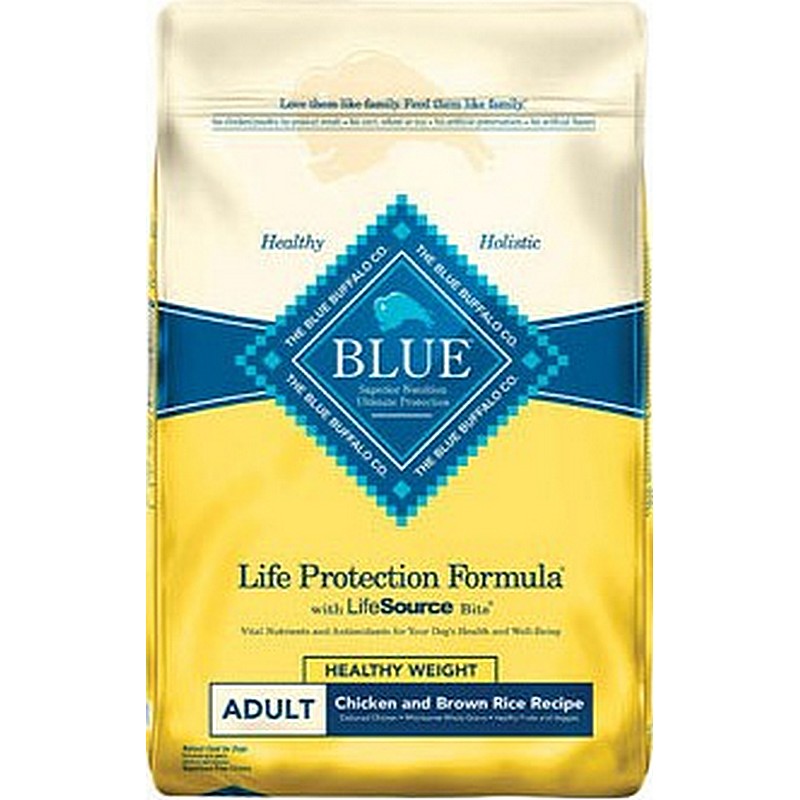 Blue Dog Food Life Protection Formula Chicken/Brown Rice 30 lb