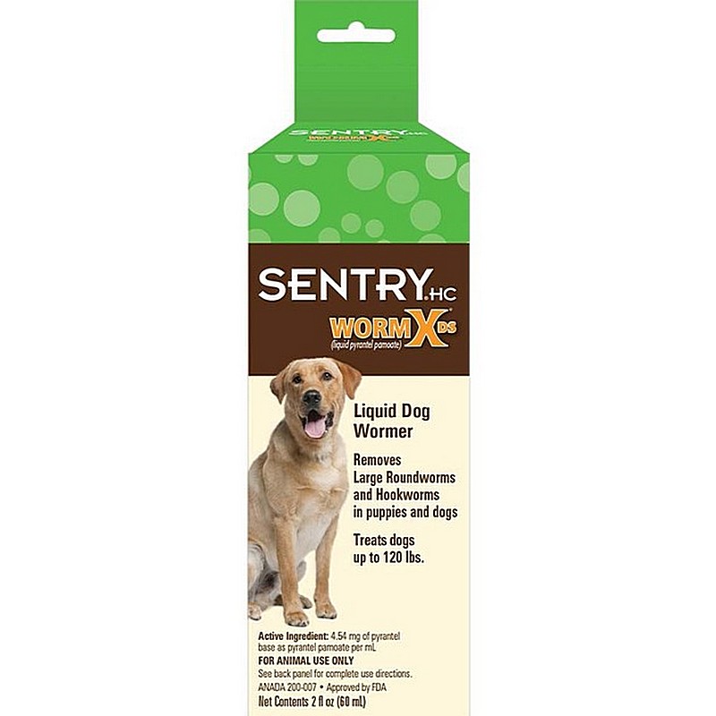 Worm X Ds Liquid Wormer for Dogs 2 oz