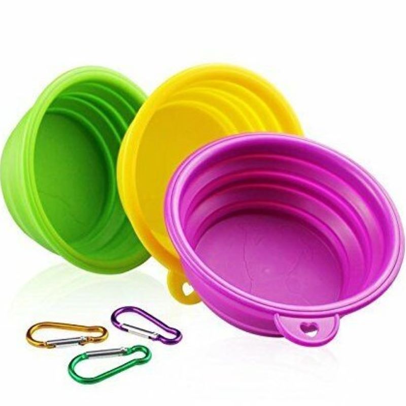 Pop-Up Collapsible Pet Bowls 5 in