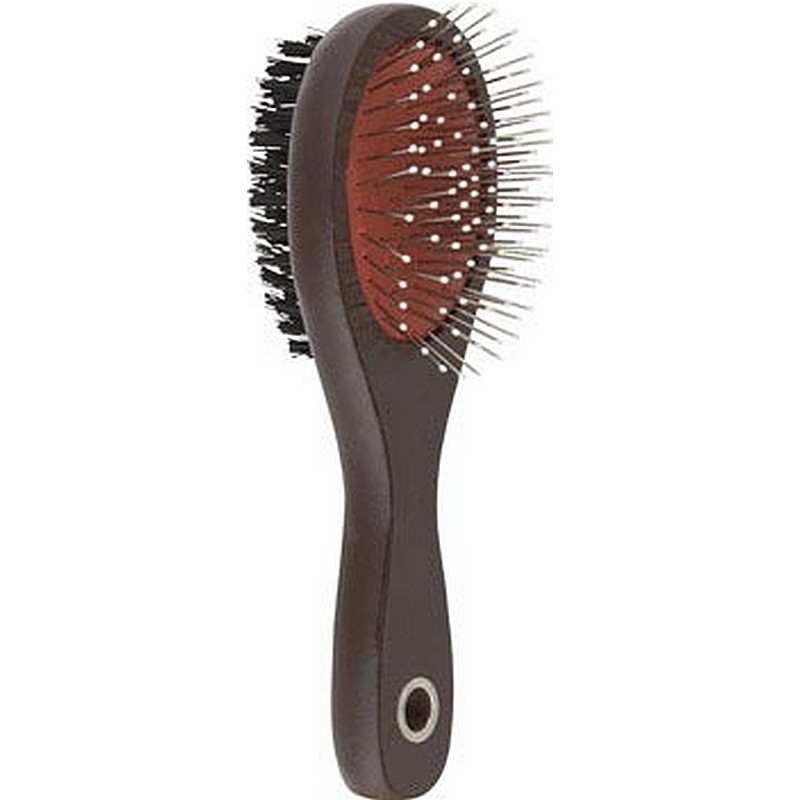 Aloe Care Brown Pin Pet Brush