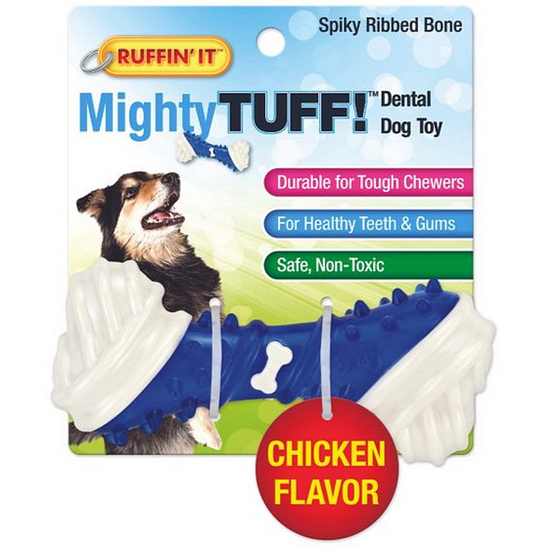 Spikey Ribbed Bone - Chicken Flavor