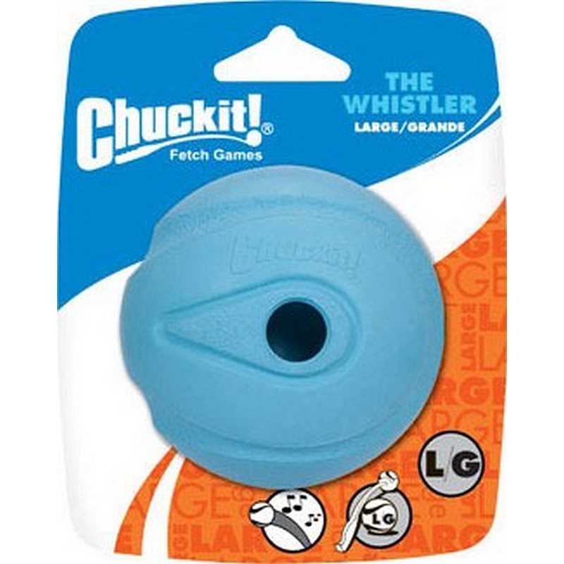 Chuckit! Whistling Large Rubber Ball Dog Toy