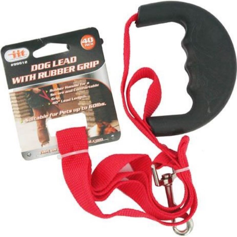 Rubber Grip Dog Lead 40 in