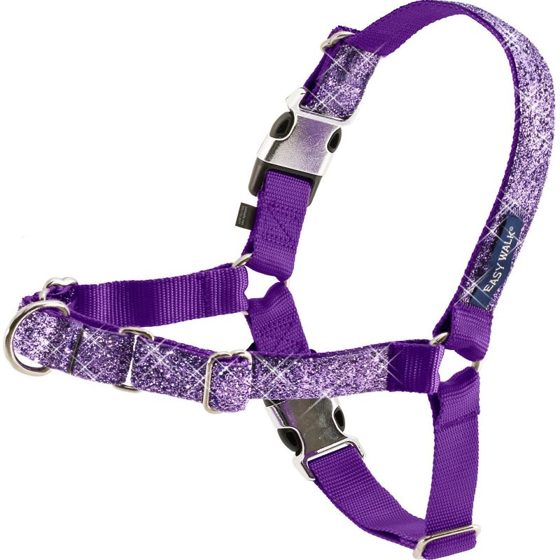 Petsafe Easy Walk Harness - Purple Bling Large