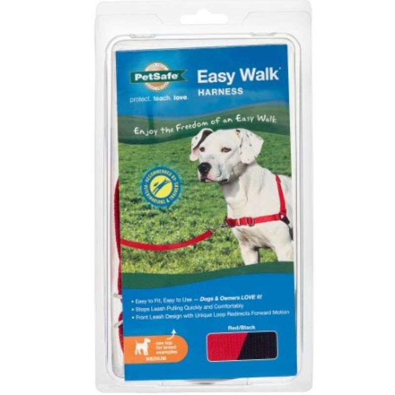 Easy Walk Harness - Red Medium