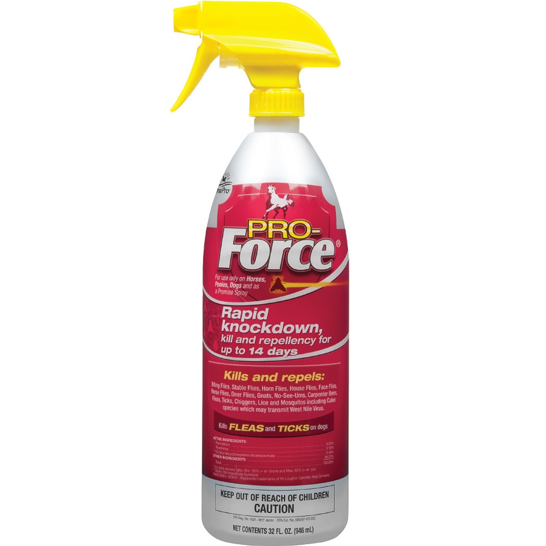 Pro-Force Equine Fly Spray 32 oz