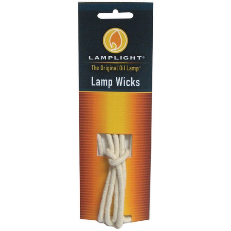 Cotton Lamp Wicks 1/8 x 8" 5 ct