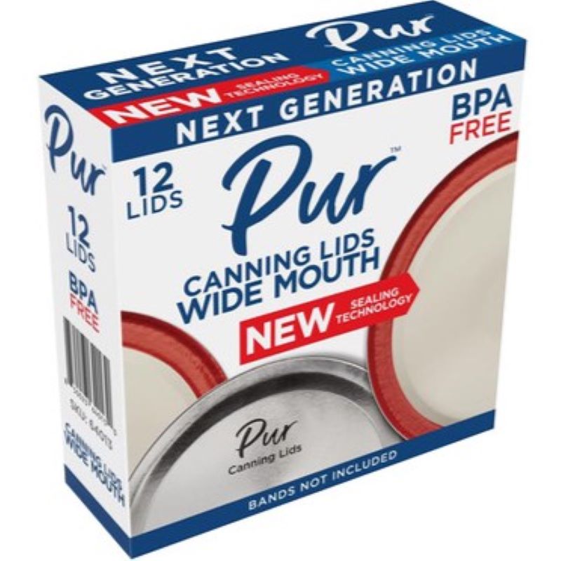 Pur Wide Mouth Canning Lids 12 ct