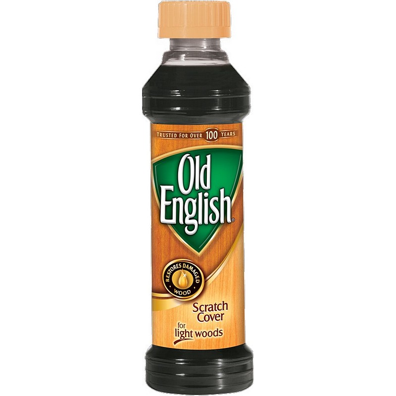 Old English Scratch Cover Light Wood Polish 8 oz